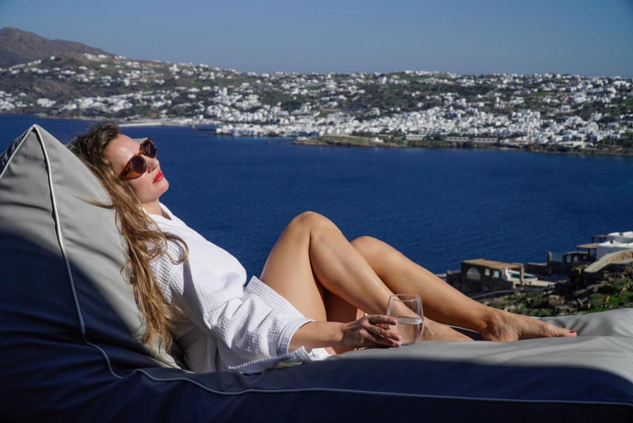 Mykonos Point Luxury Villas Mykonos Town Buitenkant foto