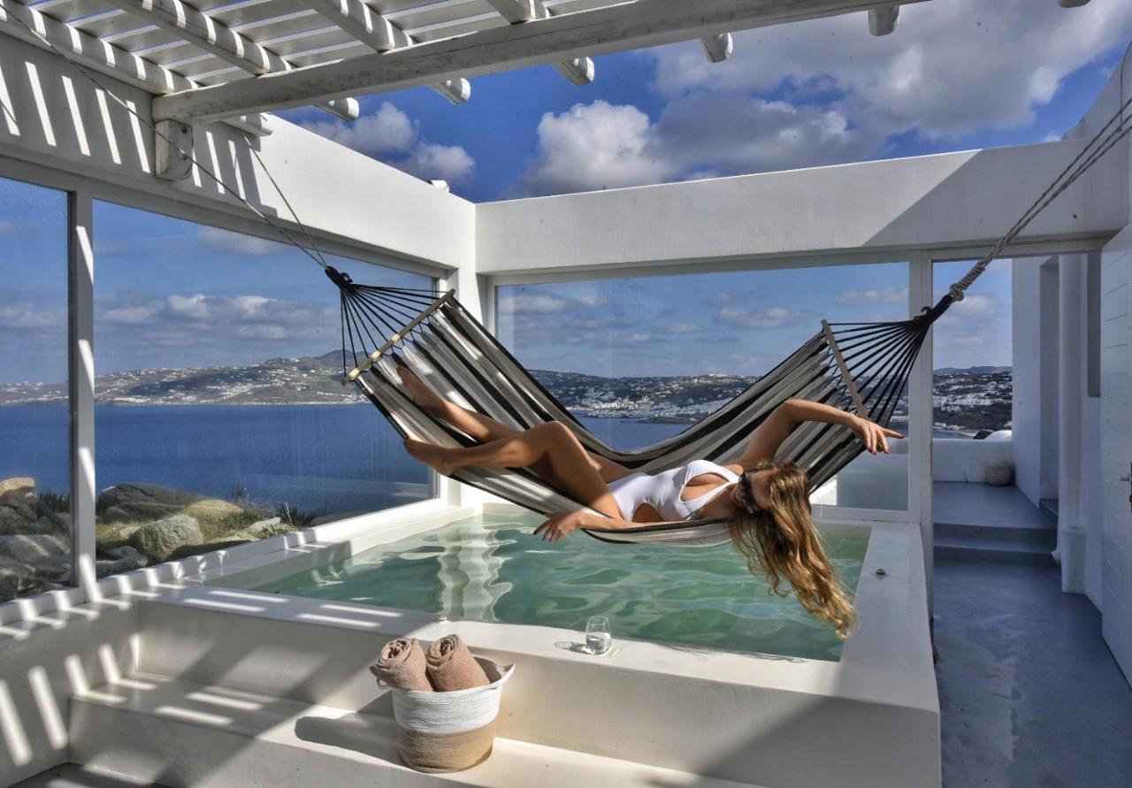 Mykonos Point Luxury Villas Mykonos Town Buitenkant foto