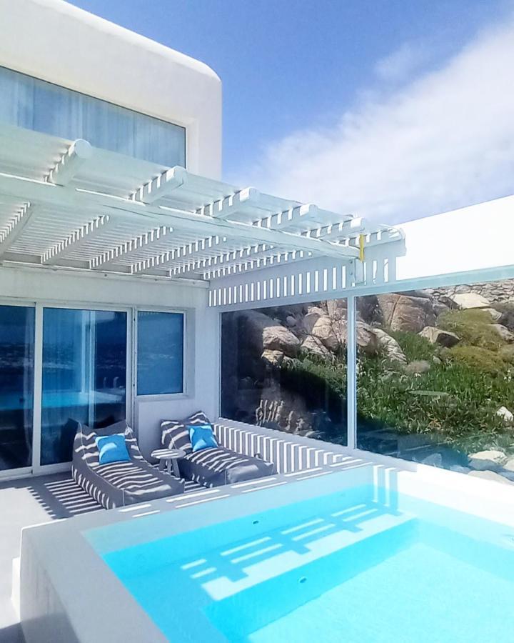 Mykonos Point Luxury Villas Mykonos Town Buitenkant foto