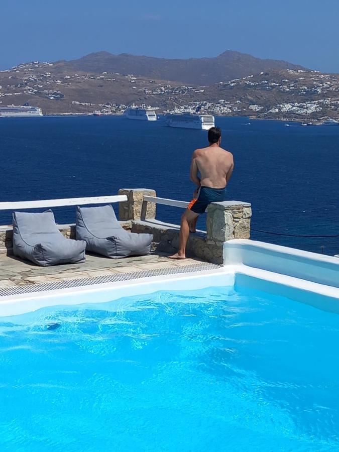 Mykonos Point Luxury Villas Mykonos Town Buitenkant foto