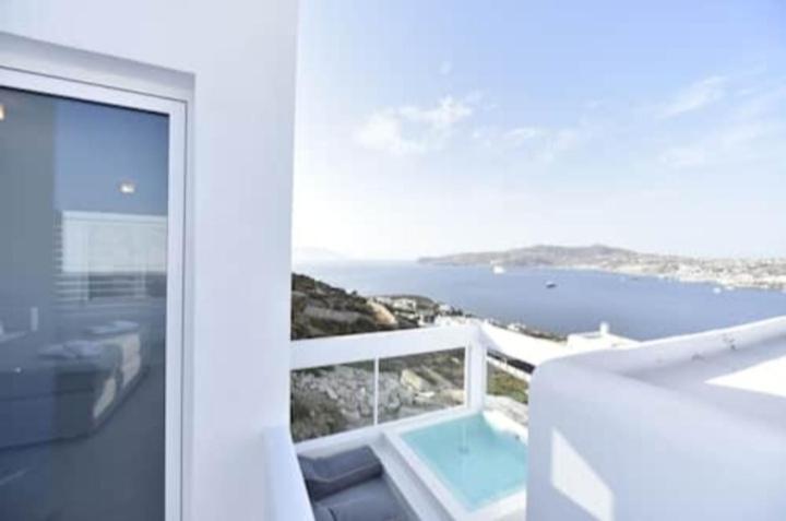 Mykonos Point Luxury Villas Mykonos Town Buitenkant foto