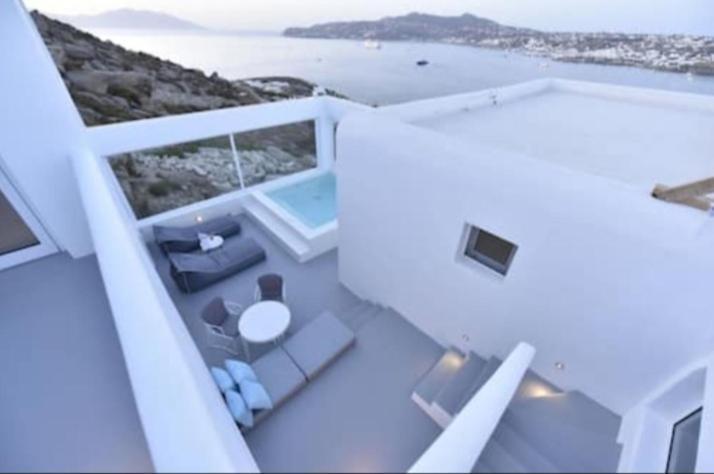 Mykonos Point Luxury Villas Mykonos Town Buitenkant foto